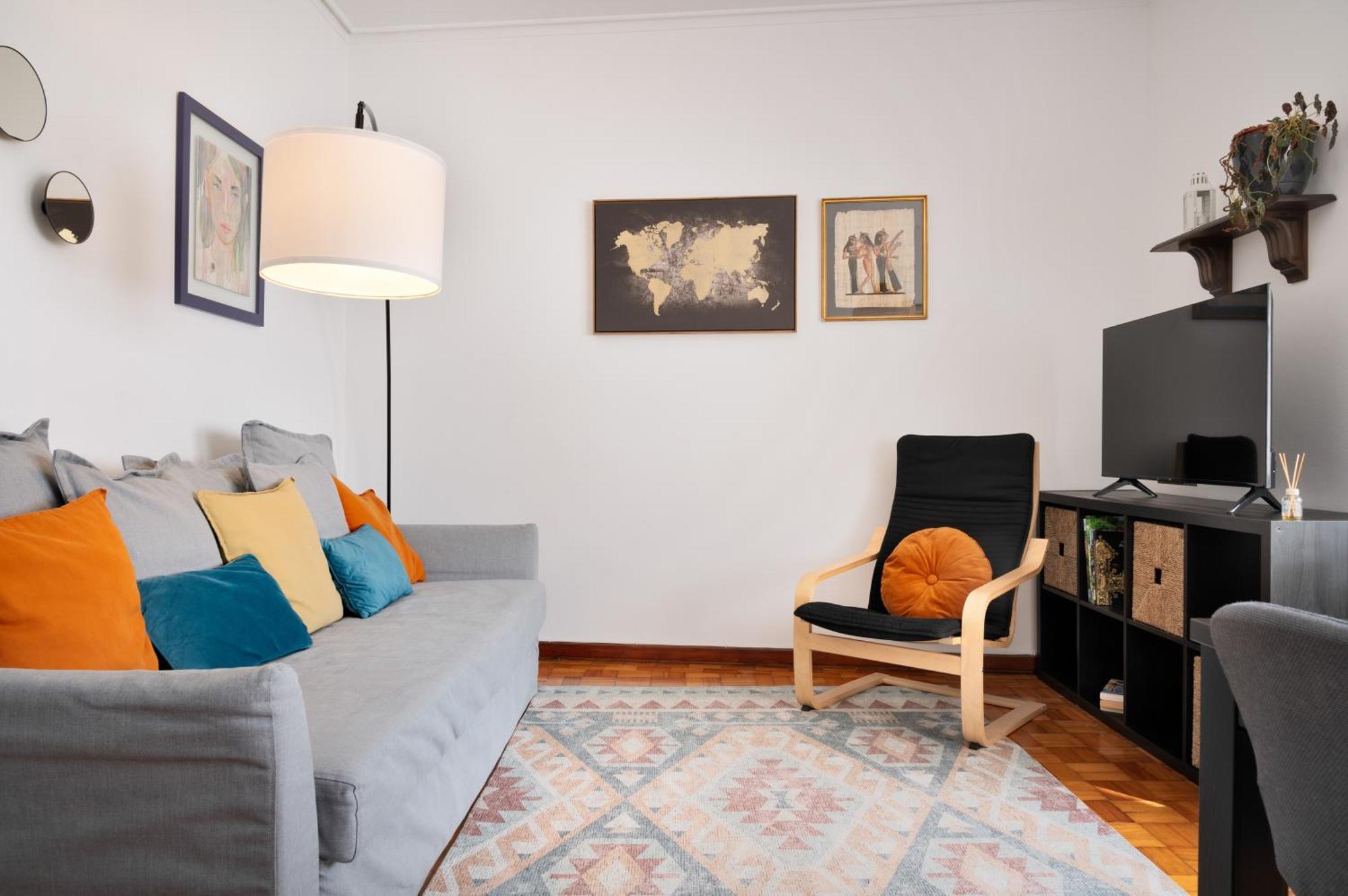 ! Luminous 2Br Top Floor ! Praca Da Republica OOporto Esterno foto